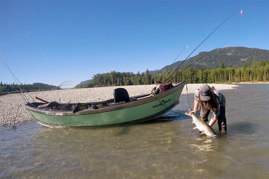 BC Fly Fishing, Casting, River Fishing in BC with Northern Outback  Adventures